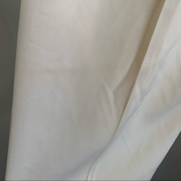 Vintage Ivory Cream High Rise Pleat Front Trouser - Picture 7 of 10